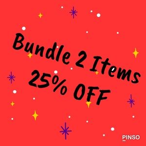 Bundle Any 2 Items for 25% OFF!